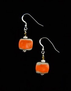 Orange Crush Earrings Image