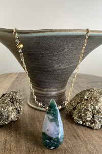 Simple Moss Agate