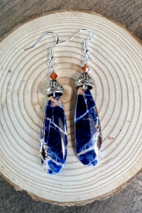 The Sodalite Earring