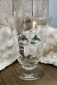 Blue Ice Earrings