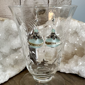 Blue Ice Earrings