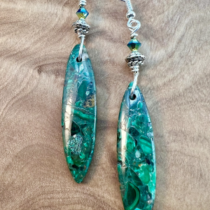 Sweet Malachite Earrings